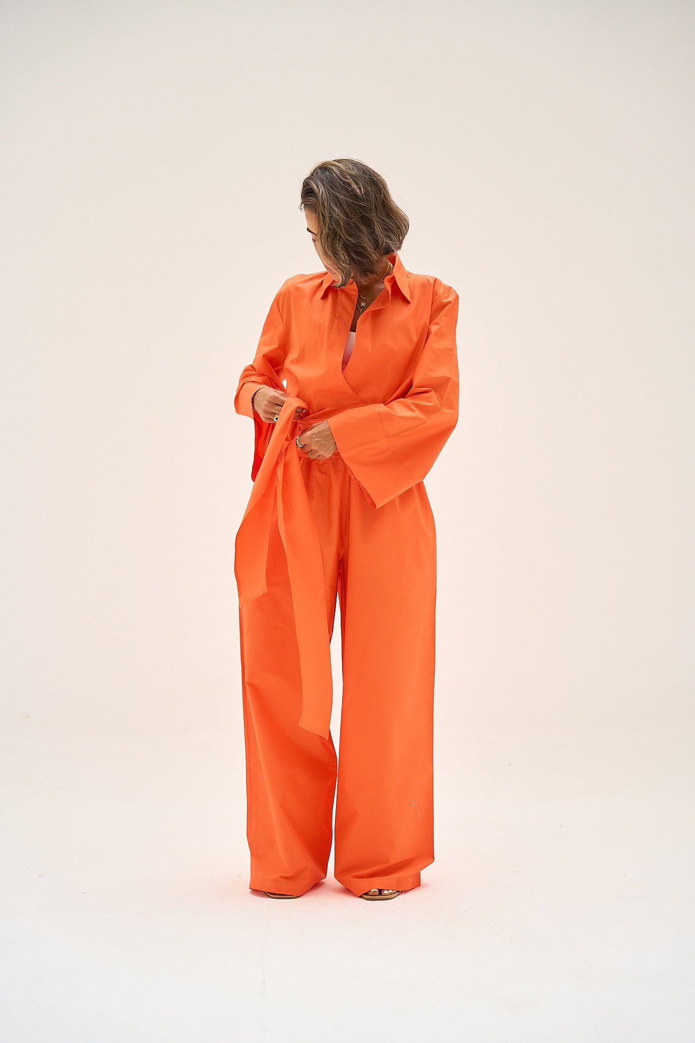 Breezy Beauty Pants in Orange