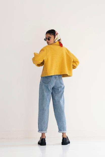 Mod Pop Jacket - Mustard