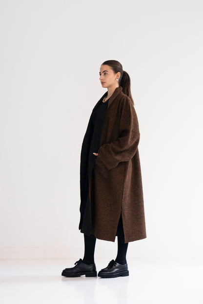 Cozy Cocoon Cloak - Brown