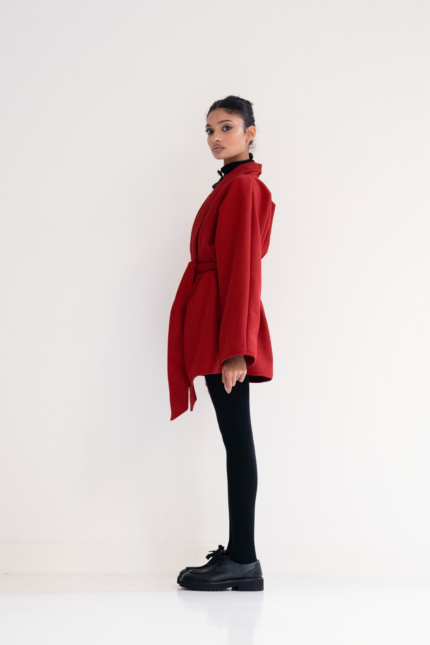 50’s Vogue Coat - Red