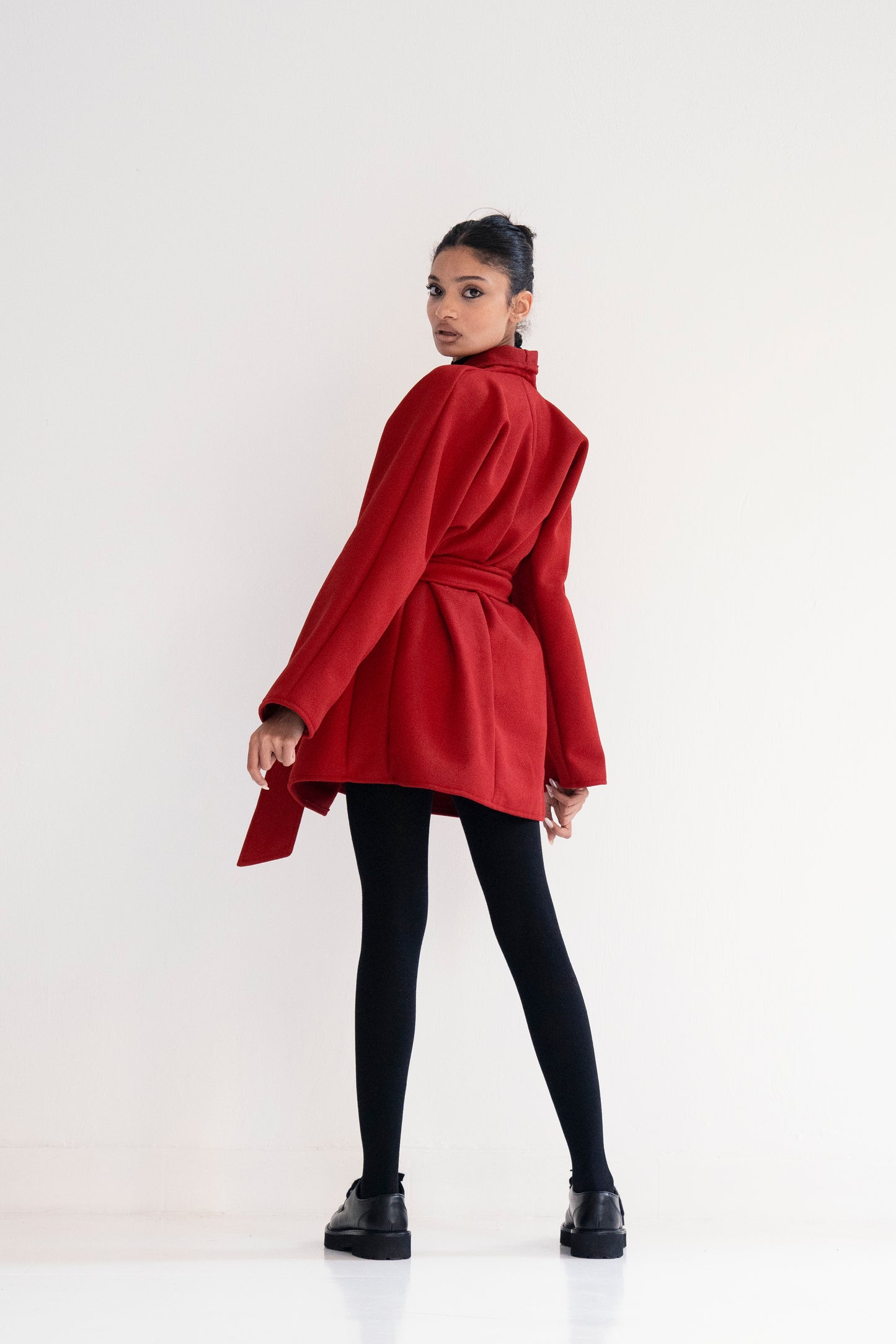 50’s Vogue Coat - Red