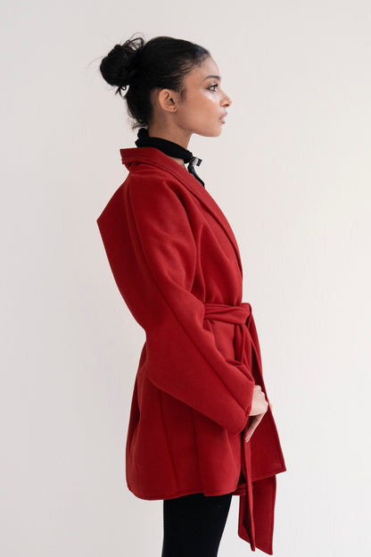 50’s Vogue Coat - Red