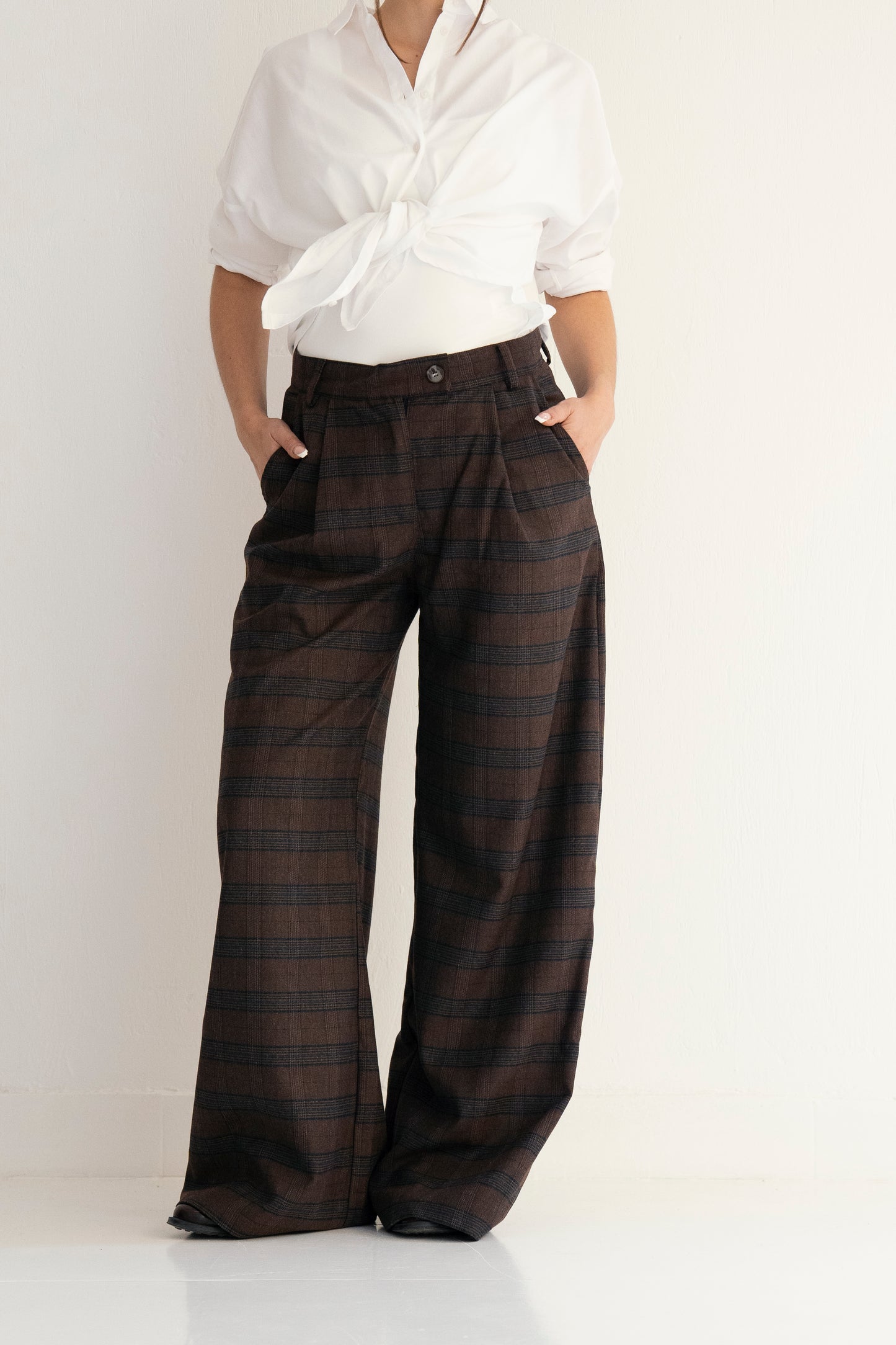 Rosie the Riveter Pant - Brown