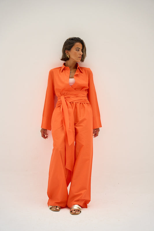 Breezy Beauty Pants in Orange